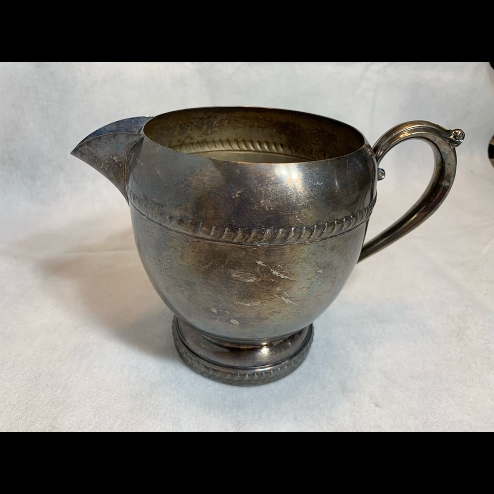 Crosby Silverplate Vintage Water Pitcher